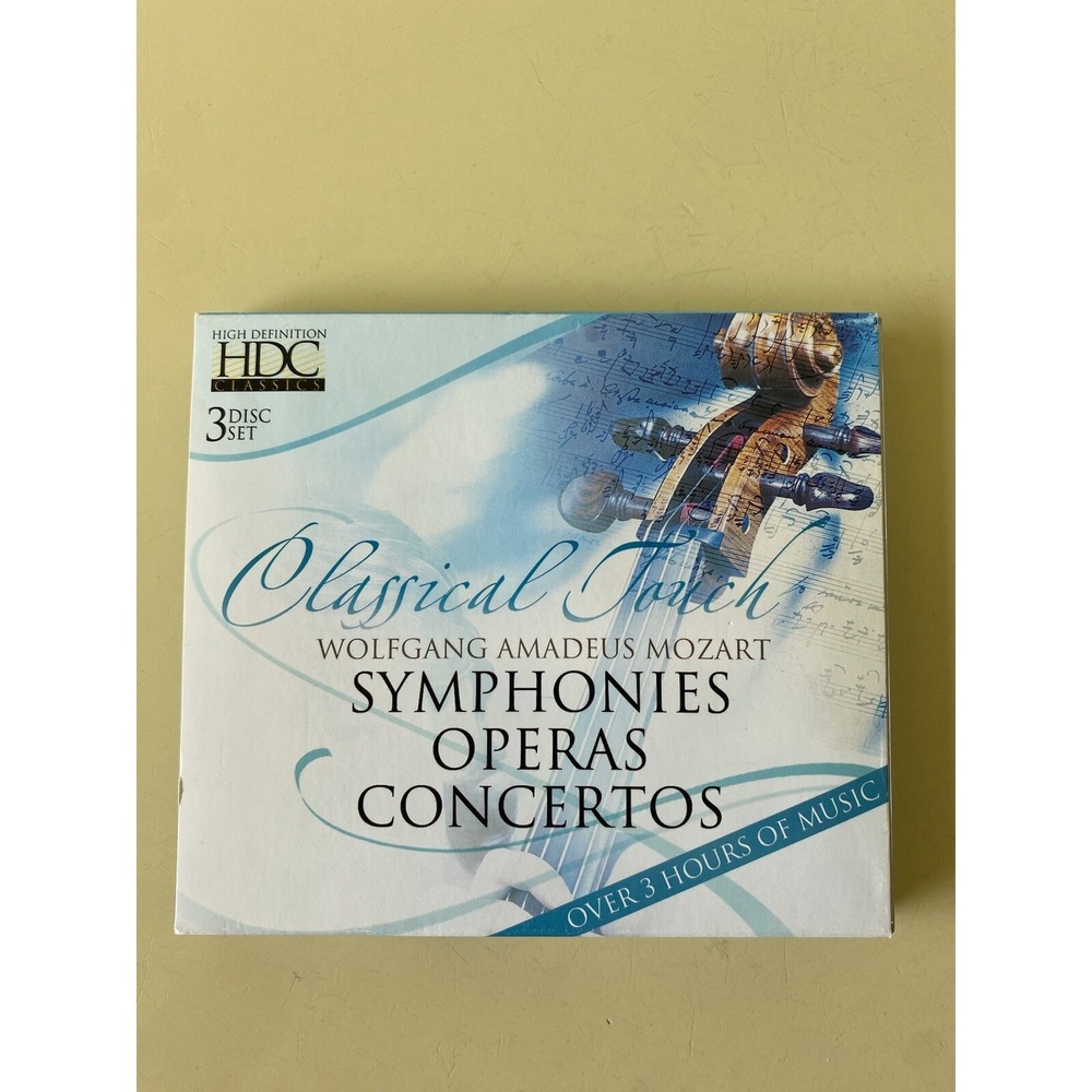 Mozart: Classical Touch, Symphonies Operas Concertos 3 CD Set 2006